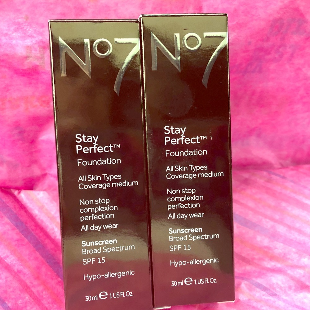 (2) Stay Perfect Foundation -  No.7